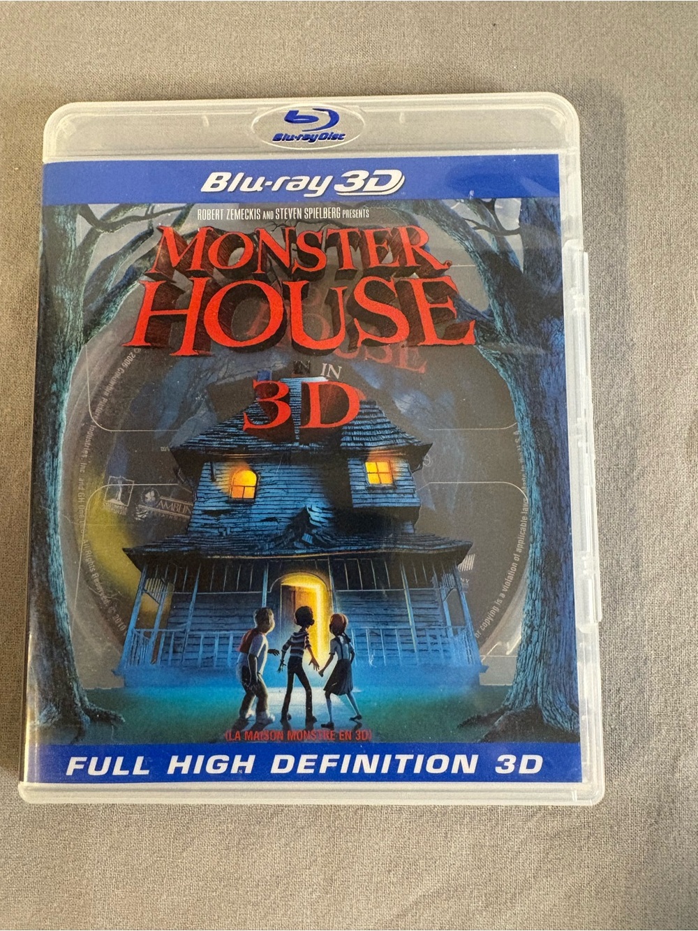 Monster House Blu-ray 3D Movie